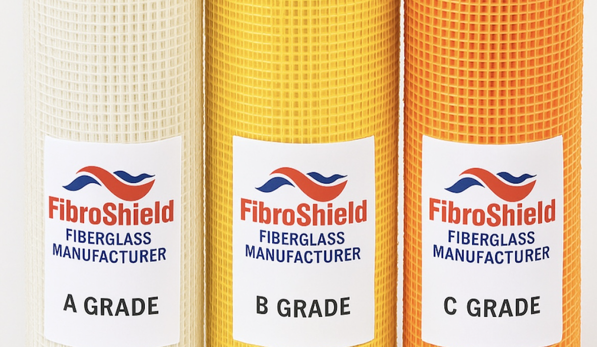 Focus on glass fiber mesh fabric